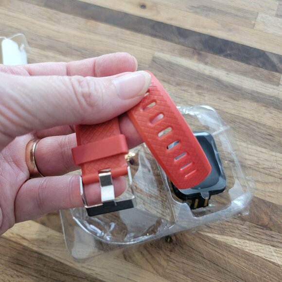 Multifunction Smart Watch/Bracelet Black/Orange - Picture 11 of 16